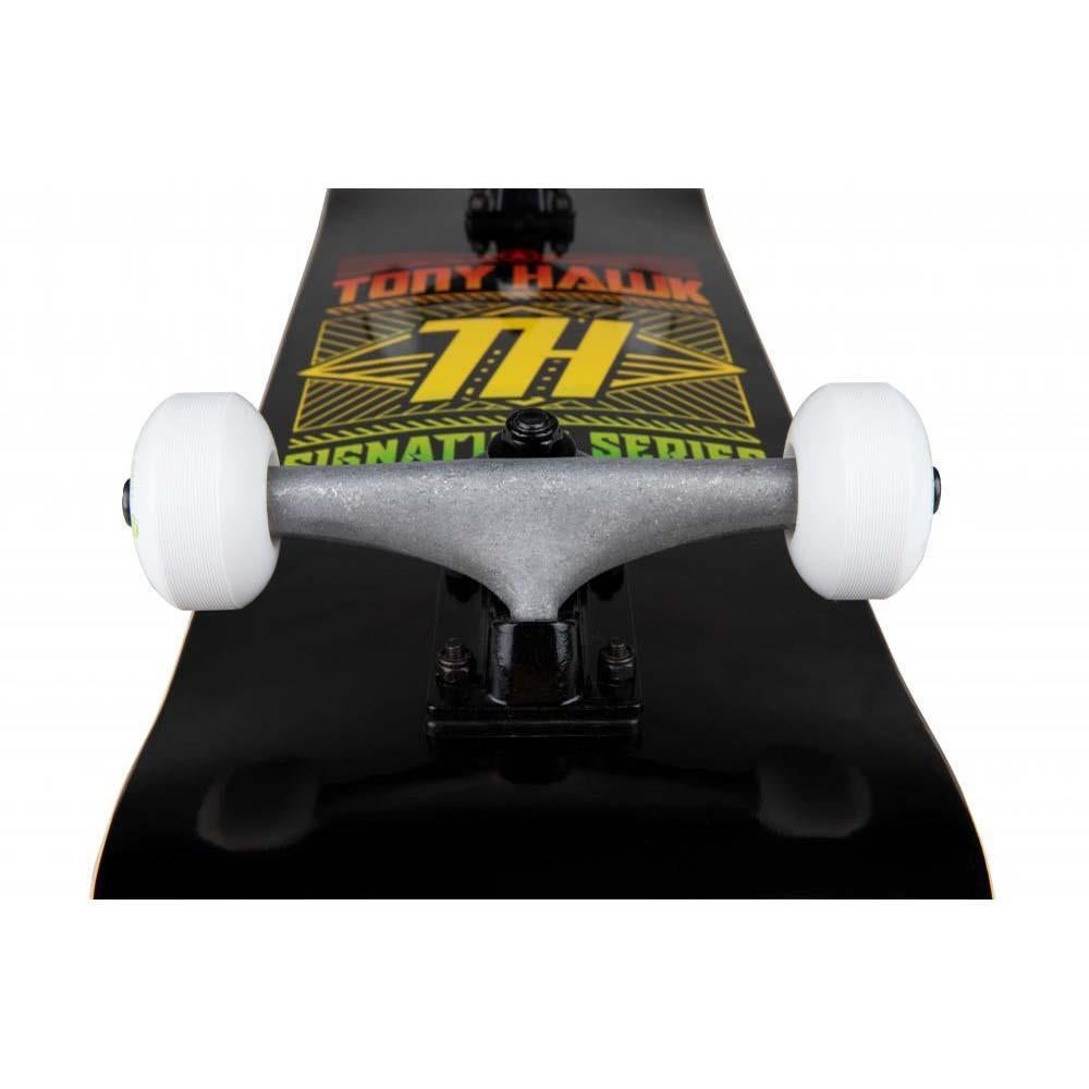 Tony Hawk SS 180+ Complete Skateboard Stacked Logo Black 8" Wide