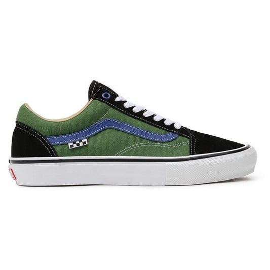 Vans Skate Old Skool University Green Blue Skate Shoes