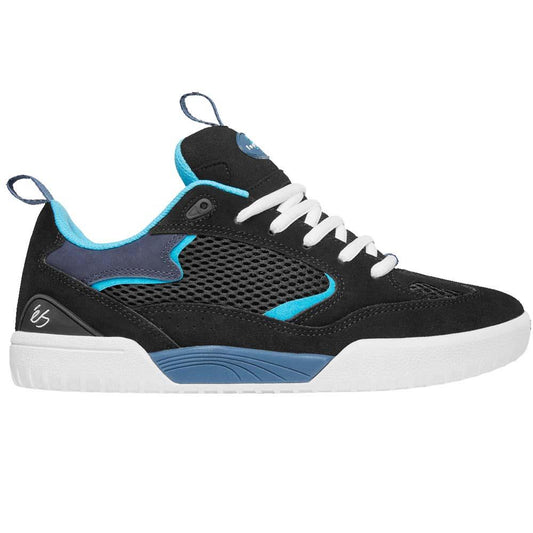 E's Footwear Quattro Black Blue Skate Shoes