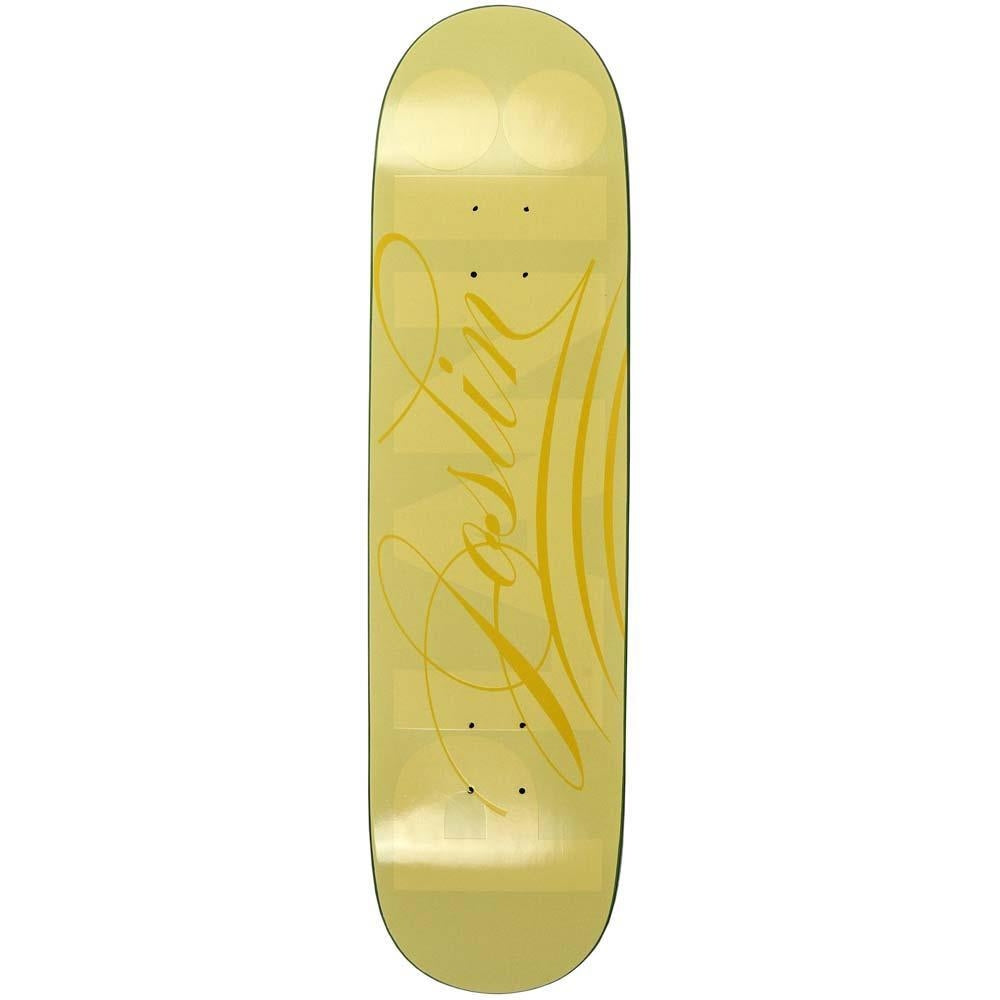 Plan B Joslin Elevated Skateboard Deck Yellow 8.25"
