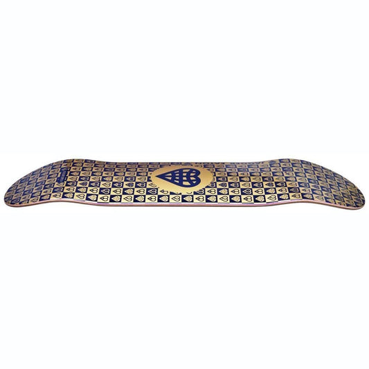 Heart Supply Jagger Eaton Trinity Gold Foil With Raised Ink Skateboard Deck 8.25"