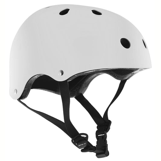 SFR Essentials Skateboard Bmx Helmet Gloss White