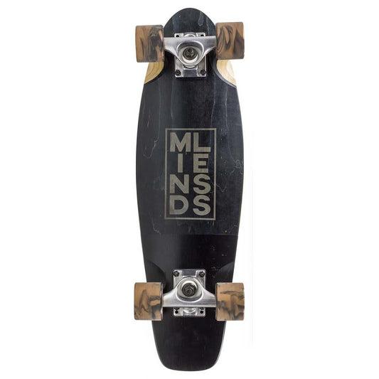 Mindless Stained Daily III Factory Complete Cruiser Skateboard Black 7" x 24"