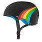 Triple 8 Sweatsaver Helmet Rainbow Sparkle Black