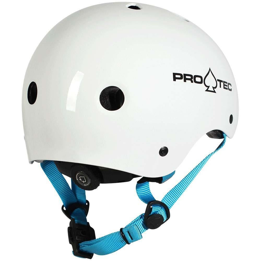 Pro-Tec Helmet JR Classic Fit Cert Gloss White YOUTH Medium