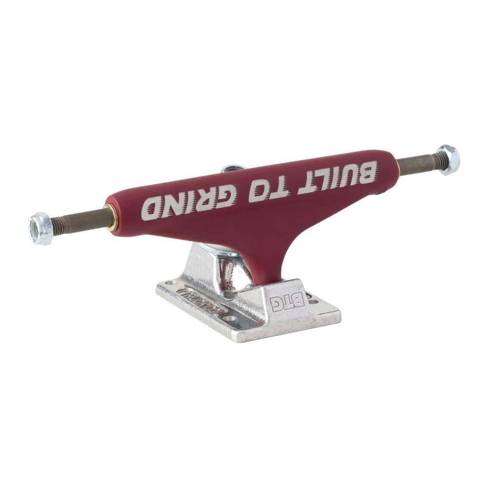 Indy Independent Stage 11 Skateboard Trucks  BTG Speed Standard Burgundy/Silver 149mm