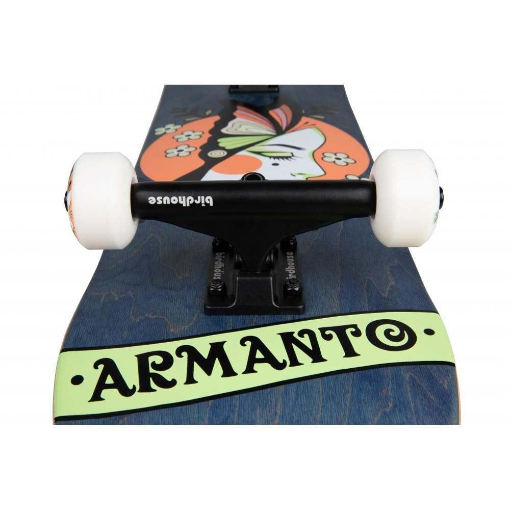 Birdhouse Stage 3 Armanto Butterfly Factory Complete Skateboard Blue 8"