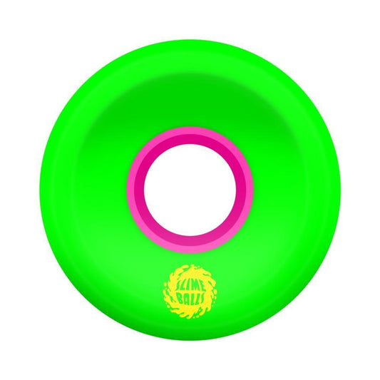 Slime Balls OG Skateboard Wheels 78a Green Pink 54.5mm