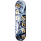 Madness Split Overlap R7 Skateboard Deck Holographic Swirls 8"