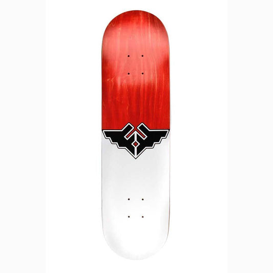 Fracture Skateboards Wings V1 Skateboard Deck Red 8.0"