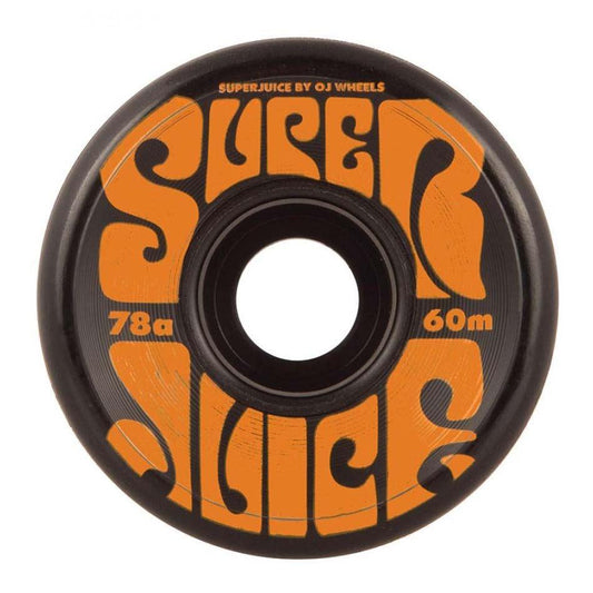 OJ Wheels Super Juice 78a Skateboard Wheels Black 60mm