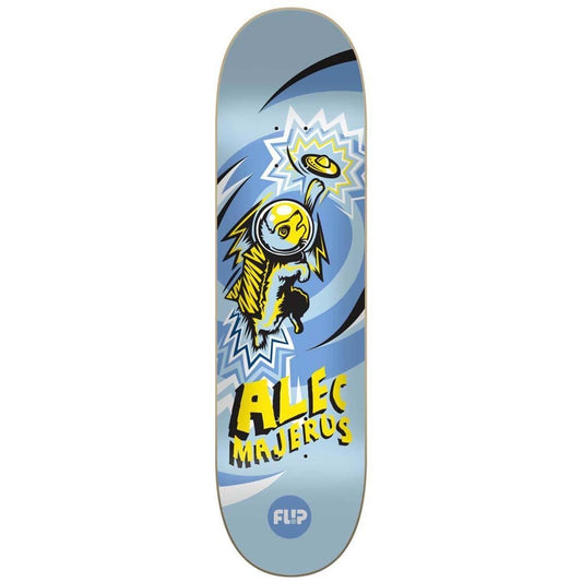 Flip Majerus Tin Toys Skateboard Deck Blue 8.25"