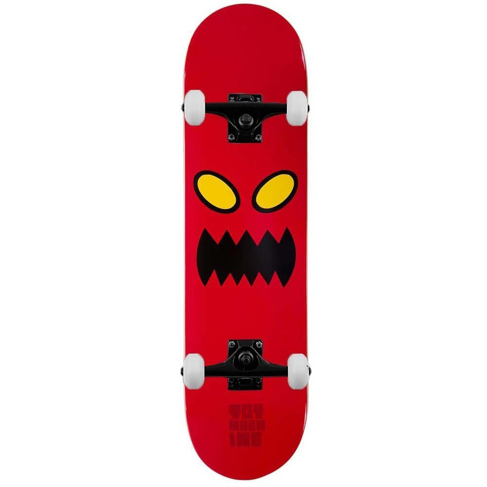 Toy Machine Monster Face Complete Skateboard Red 8"