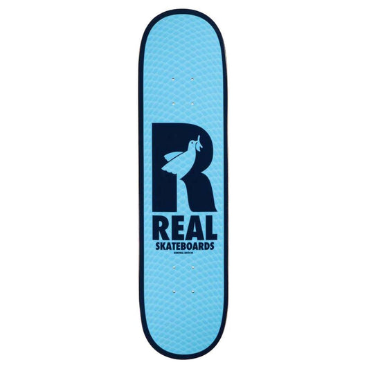 Real Renewal Doves Skateboard Deck Blue 7.75"