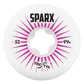 Ricta Wheels Sparx Skateboard Wheels 99a White 52mm