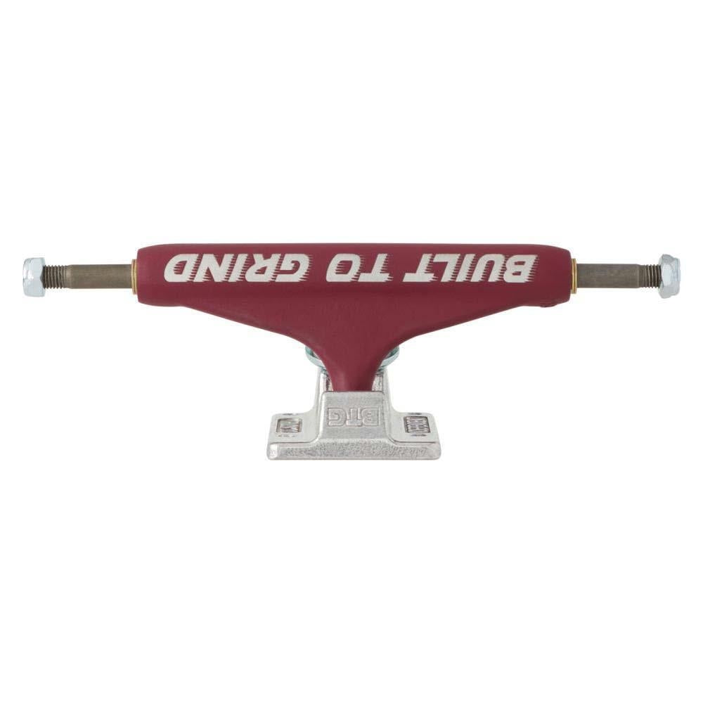 Indy Independent Stage 11 Skateboard Trucks  BTG Speed Standard Burgundy/Silver 149mm