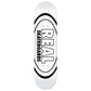 Real Team Classic Oval Skateboard Deck White 8.38"