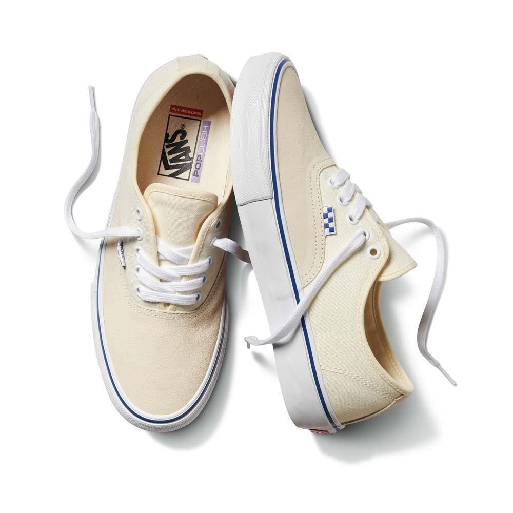 Vans authentic white on sale pro