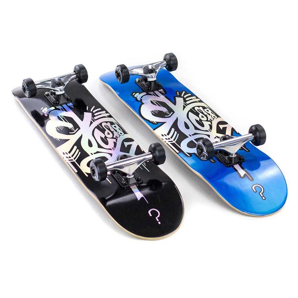 Enuff Skateboards Hologram Factory Complete Skateboard Black 32" x 8"