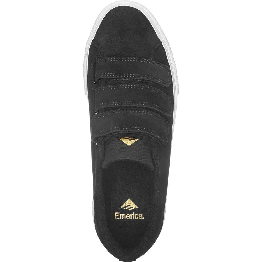 Emerica Footwear Omen Lo VCO Black Skate Shoes