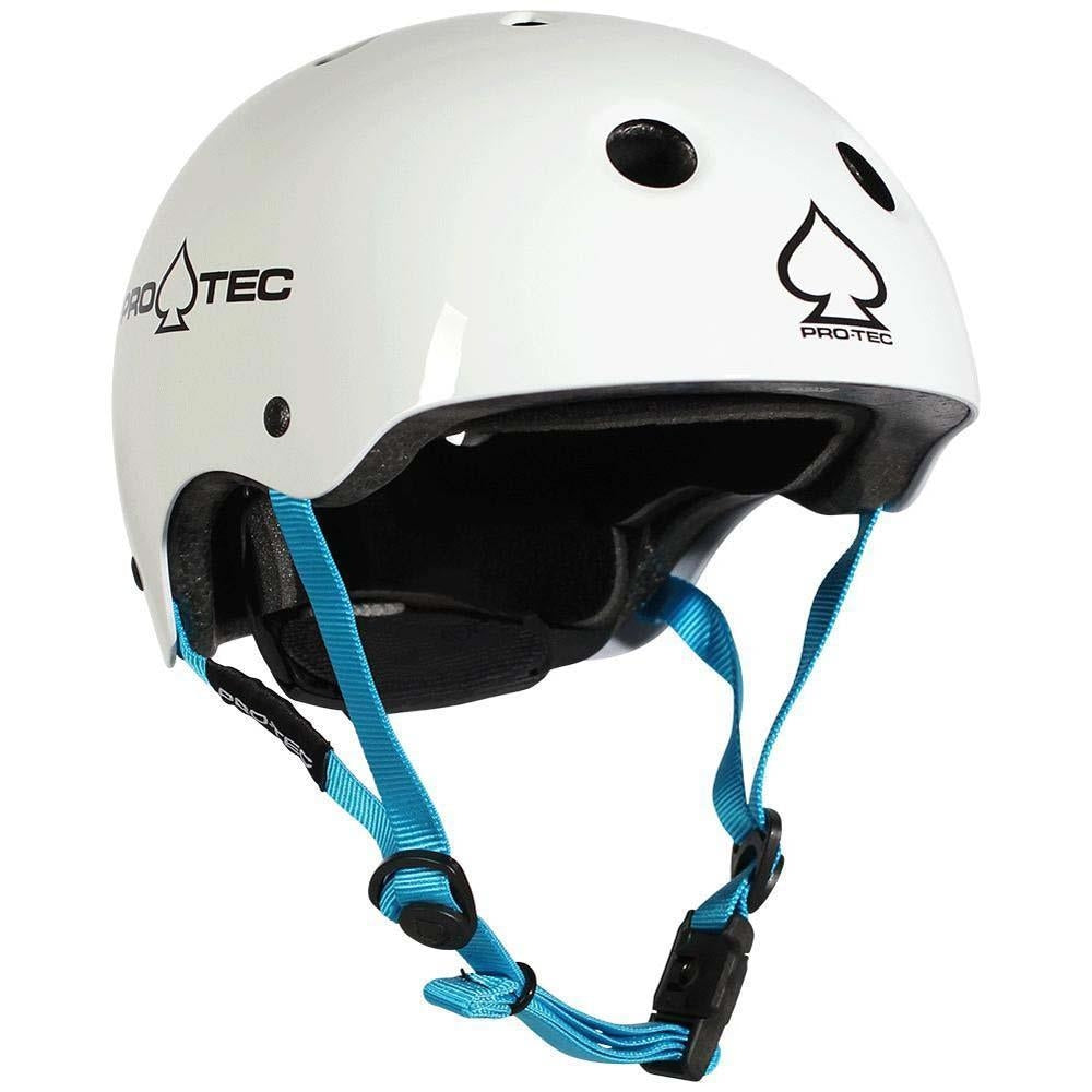 Pro-Tec Helmet JR Classic Fit Cert Gloss White YOUTH Medium