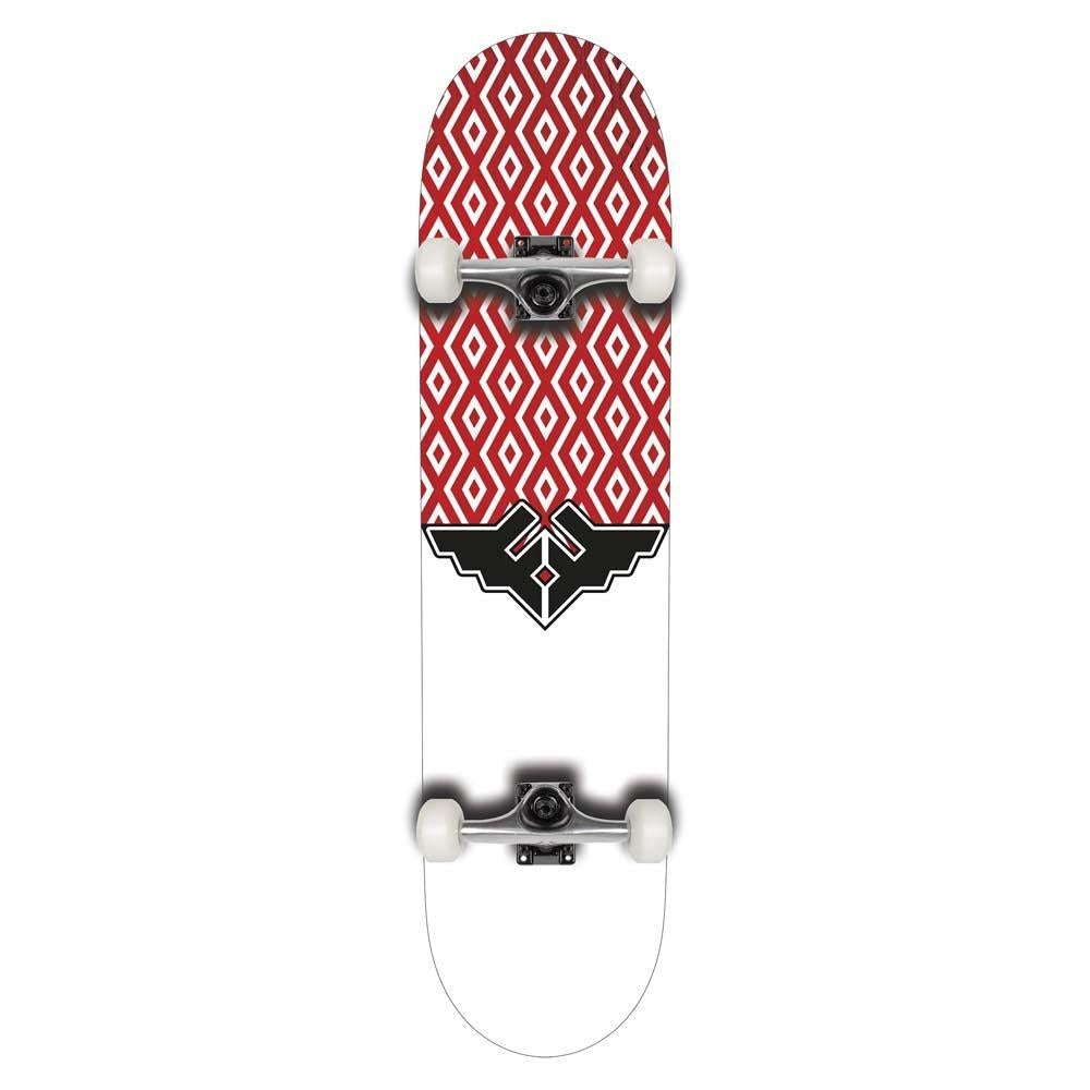Fracture Wings V5 Factory Complete Skateboard Red 7.75"