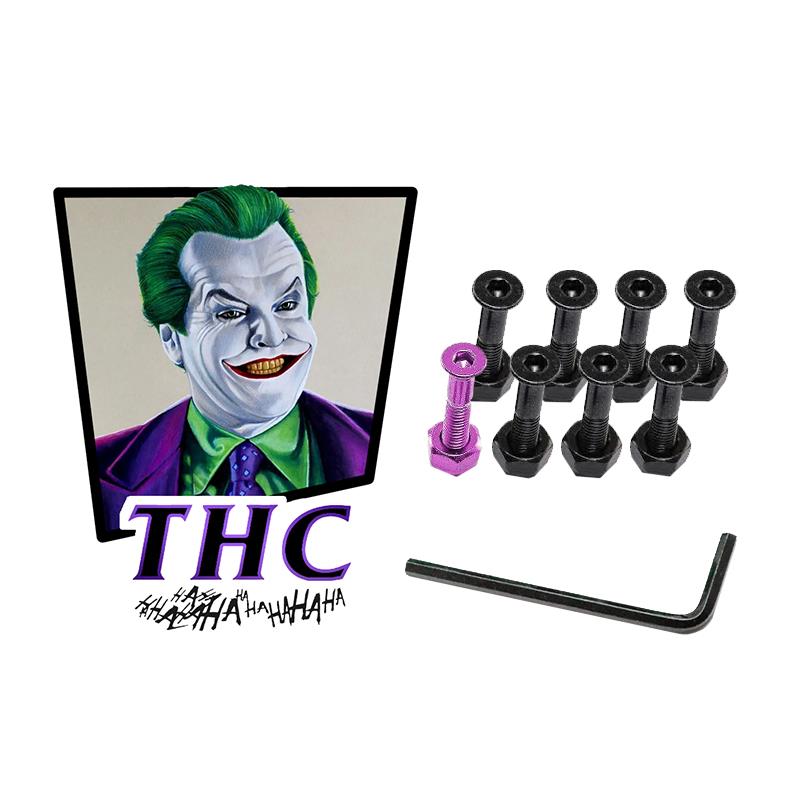 The Hardware Company THC Joker Skateboard Nuts & Bolts 1"