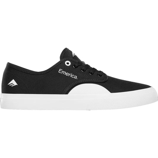 Emerica Footwear Wino Standard Black White Gum Skate Shoes