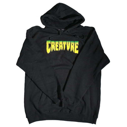 Creature Logo Hooded Sweatshirt Black