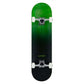 Rocket Complete Skateboard Double Dipped Black Green 8"