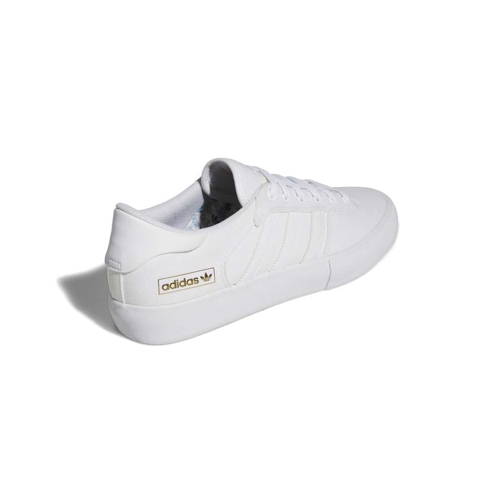 Adidas Skateboarding Matchbreak Super Feather White Metallic Gold Skate Shoes