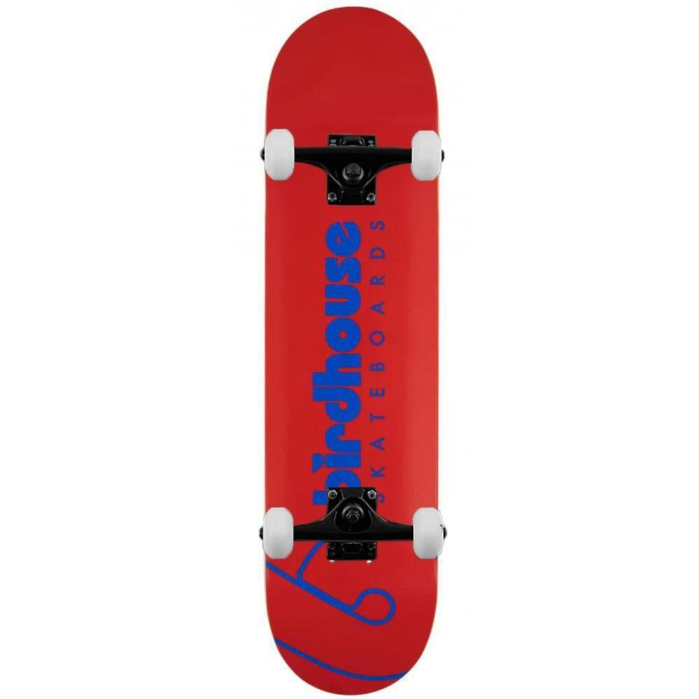 Birdhouse Skateboards Team Logo Complete Skateboard Red 7.75"