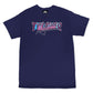 Thrasher Magazine Vice Logo T-Shirt Navy