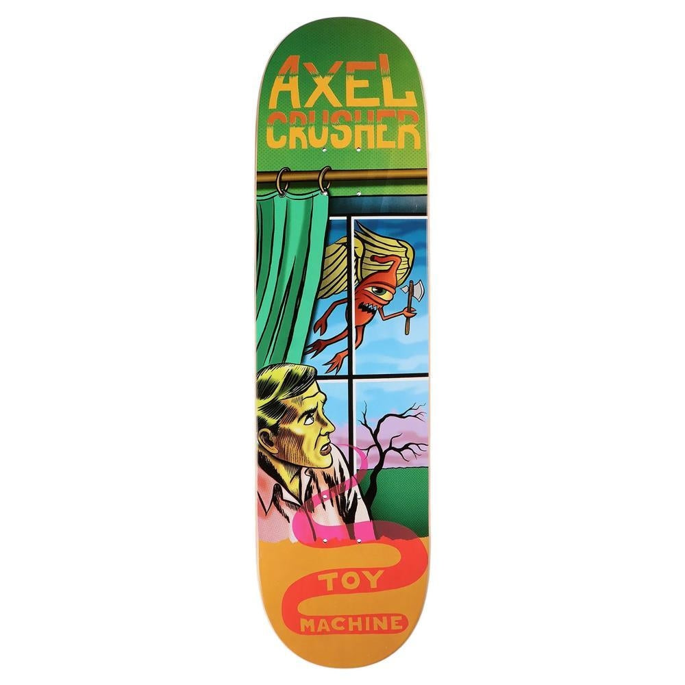 Toy Machine Axel Window Skateboard Deck Multi 8.38"