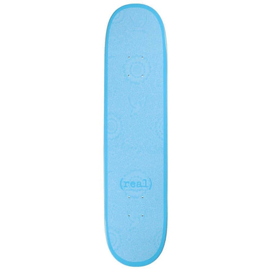Real Flowers Renewal Skateboard Deck Blue 7.75"