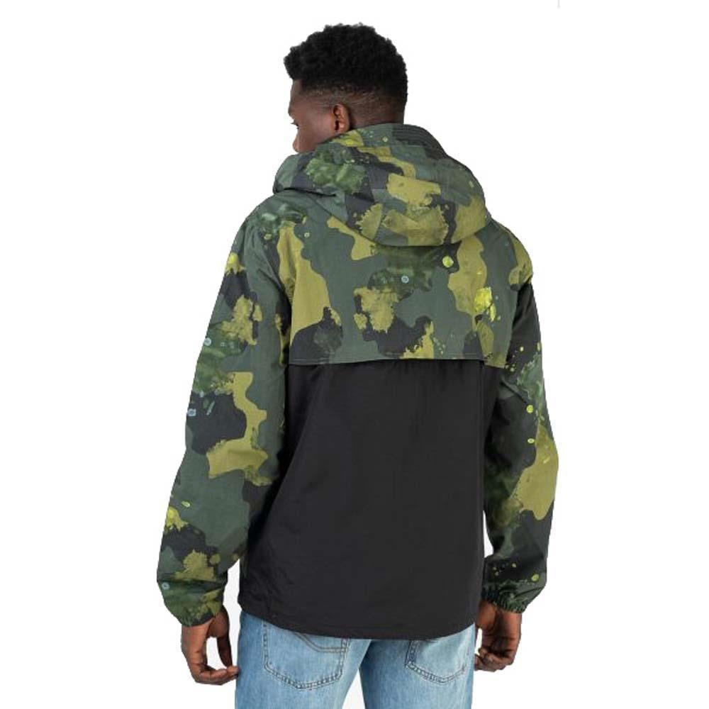 Element Koto Windbreaker Jacket Paint Camo