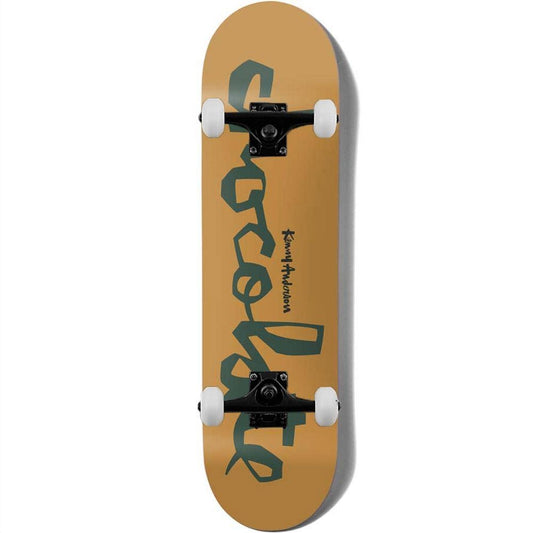 Chocolate Anderson OG Chunk Complete Skateboard Yellow 8"