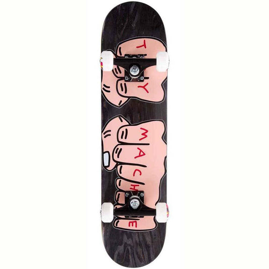 Toy Machine Skateboards Fists Woodgrain Factory Complete Skateboard 7.75"