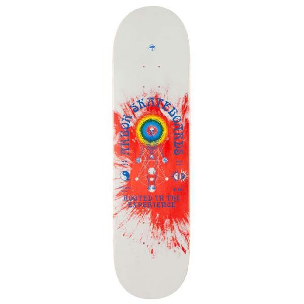 Arbor Skateboard Deck Whiskey 8.25 Experience White 8.25"