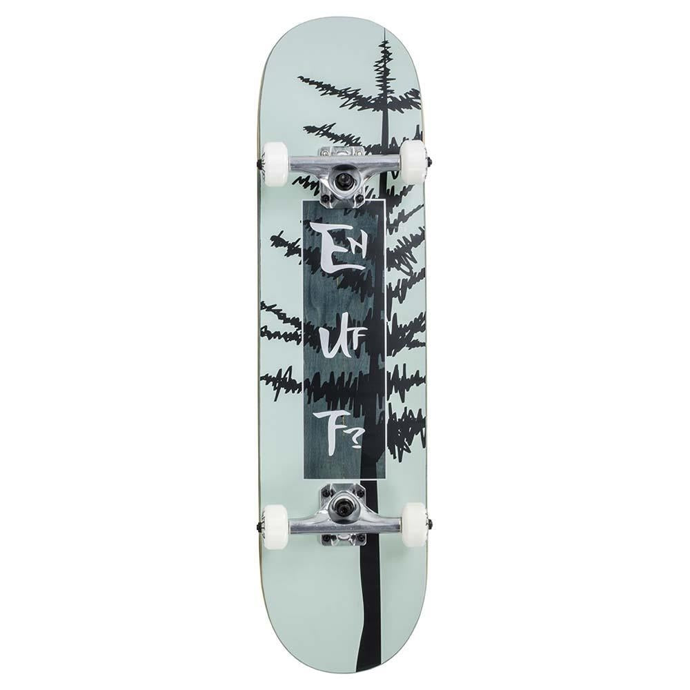 Enuff Evergreen Tree Factory Complete Skateboard Sage-Grey 8" x 32"