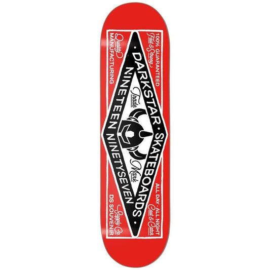 Darkstar General RHM Skateboard Deck Red 8"