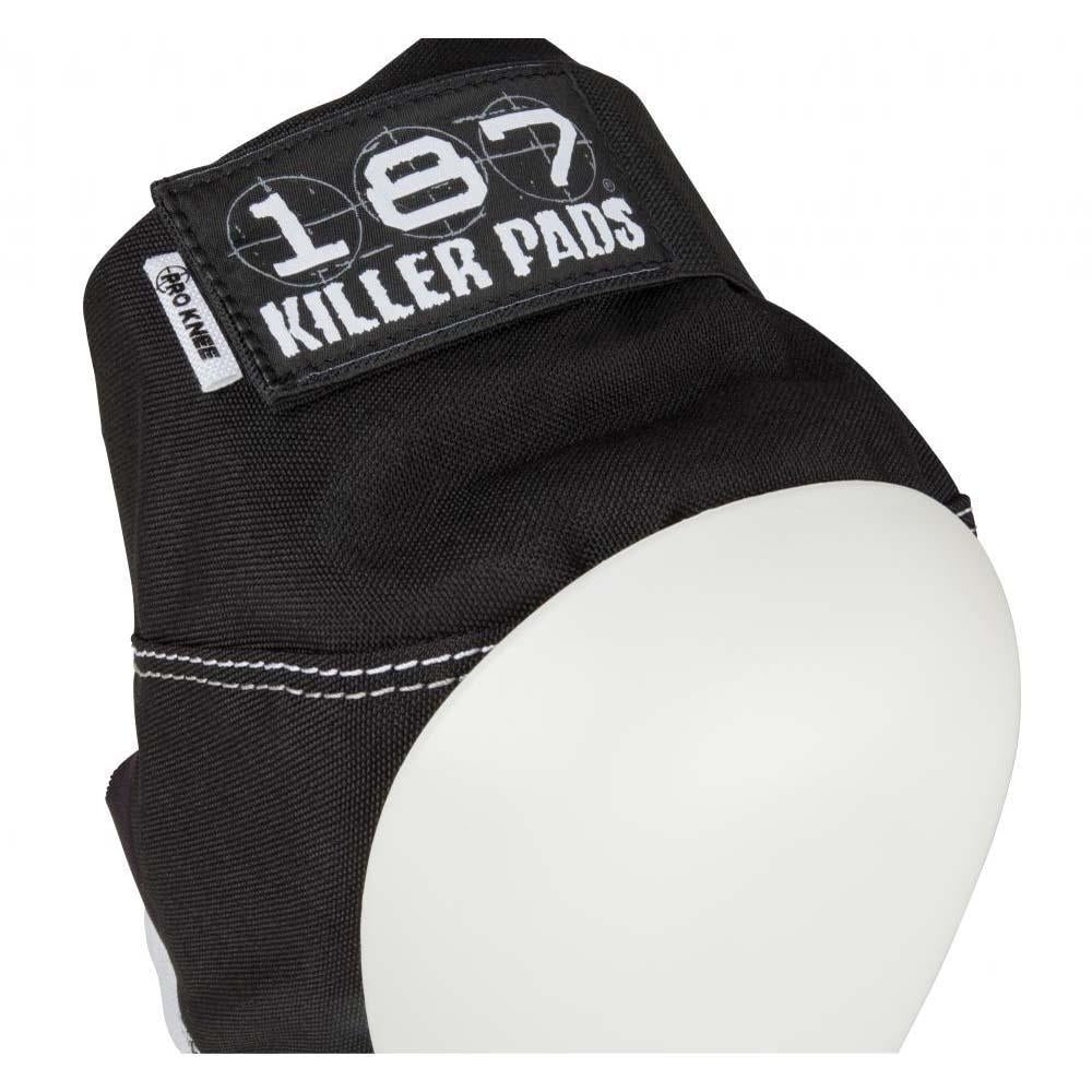 187 Killer Pads Pro Knee Black White