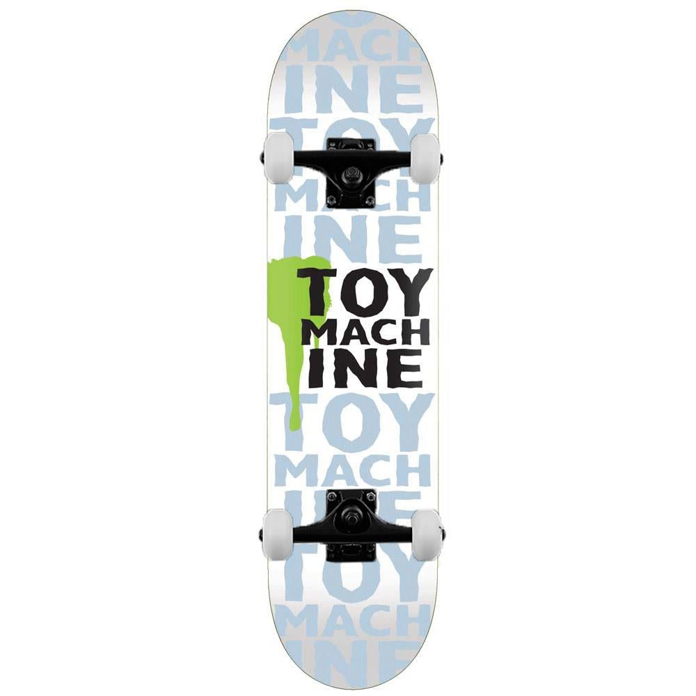 Toy Machine Drip Complete Skateboard White 8"