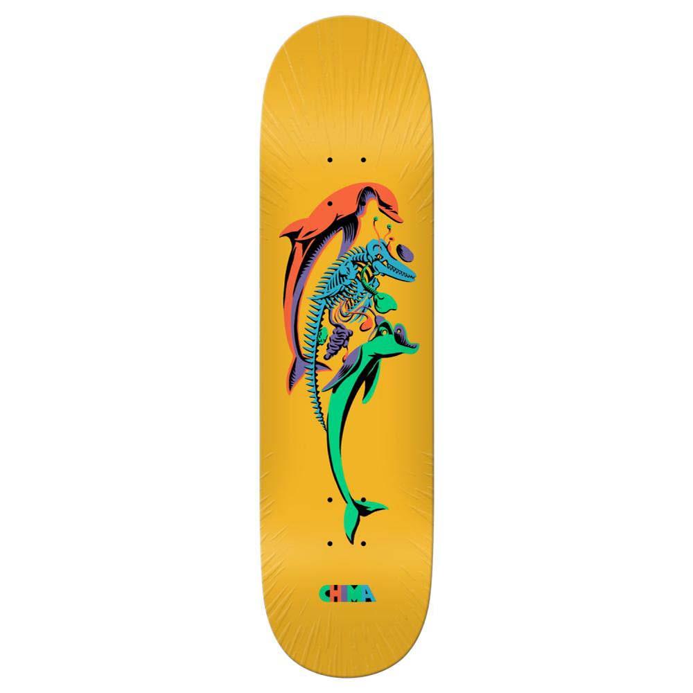Real Skateboard Deck Chima Division Yellow 8.38"