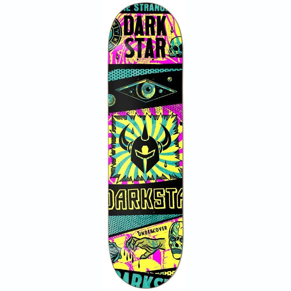 Darkstar Collapse Skateboard Deck Yellow 8"