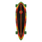Santa Cruzer Factory Complete Skateboard Serape Dot Pintail Multi 33"