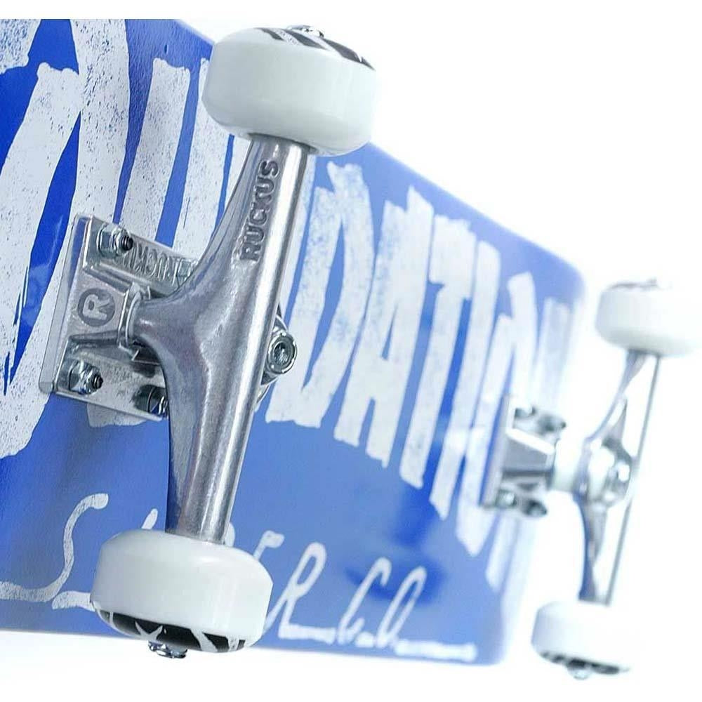 Foundation Thrasher Factory Complete Skateboard Blue 8"