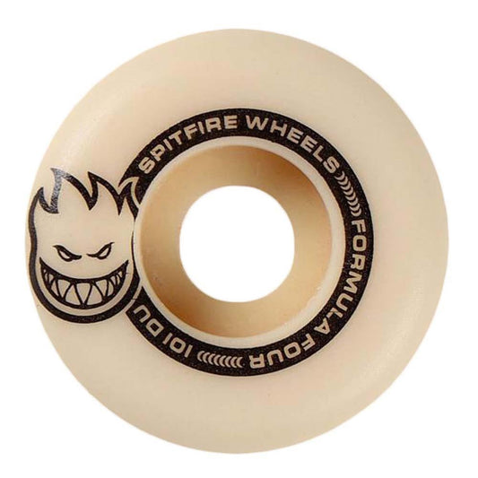 Spitfire Formula Four Skateboard Wheels Lil Smokies Tablet 101DU White 50mm