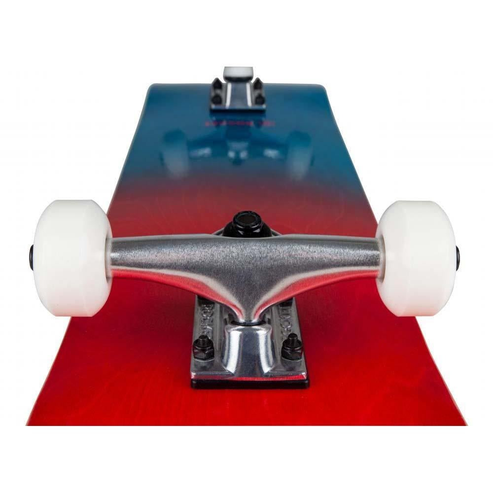 Rocket Complete Skateboard Double Dipped Red Bue 7.5"