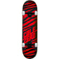 Zero Skateboards Cole Ripper Complete Skateboard Black Red 8"